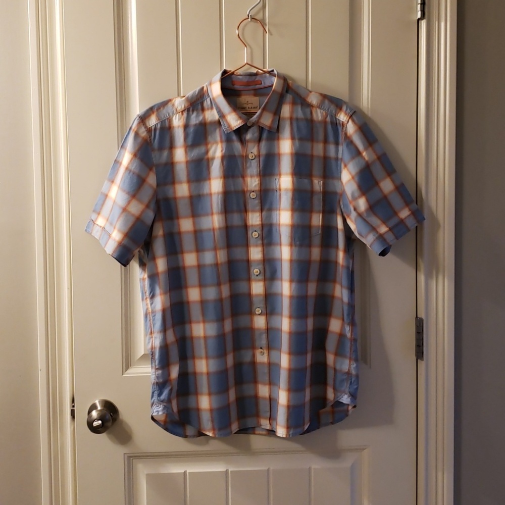 Tommy Bahama | Men's Blue Plaid Button Down